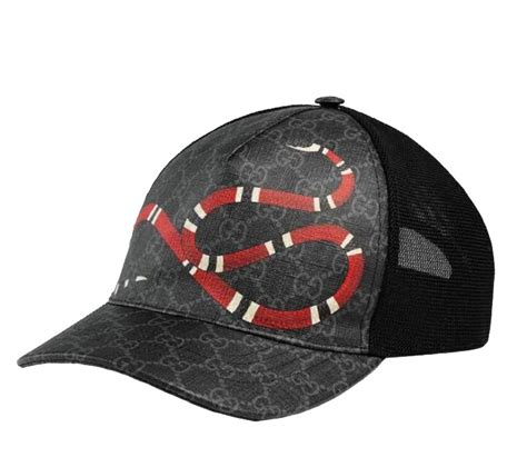 casquette gucci serpent noir